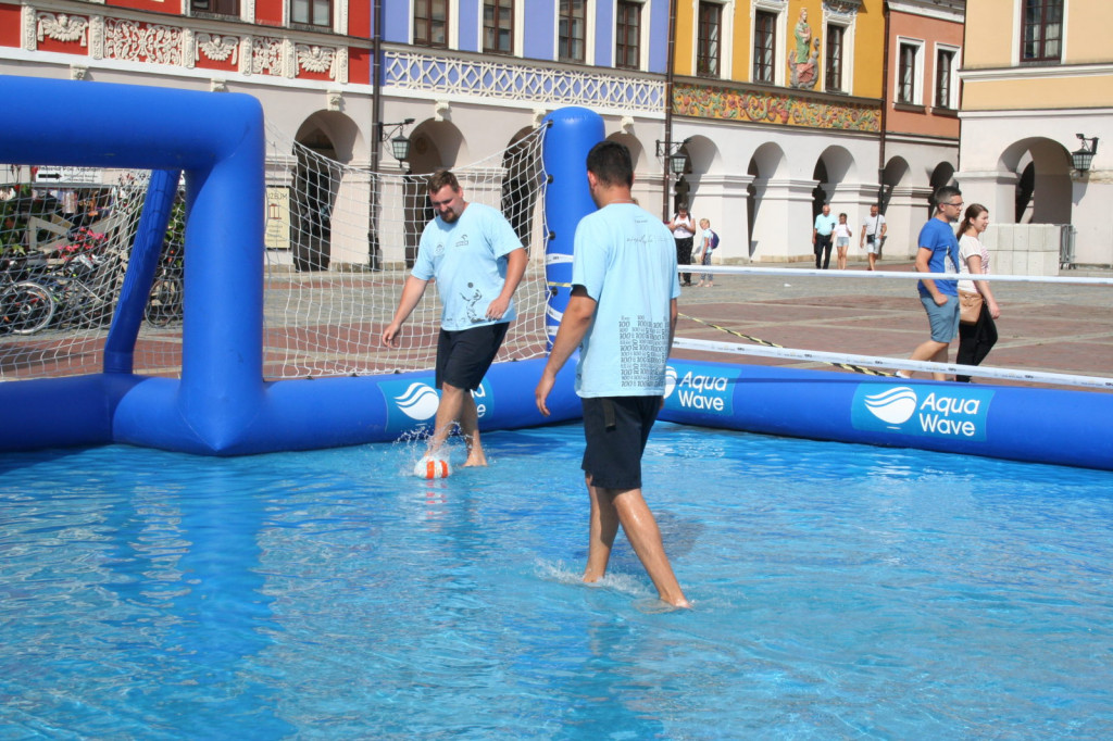 Zamość: Kwalifikacje mistrzostw Polski w siatkówce plażowej i mundial na wodzie [WYNIKI, FOTO]