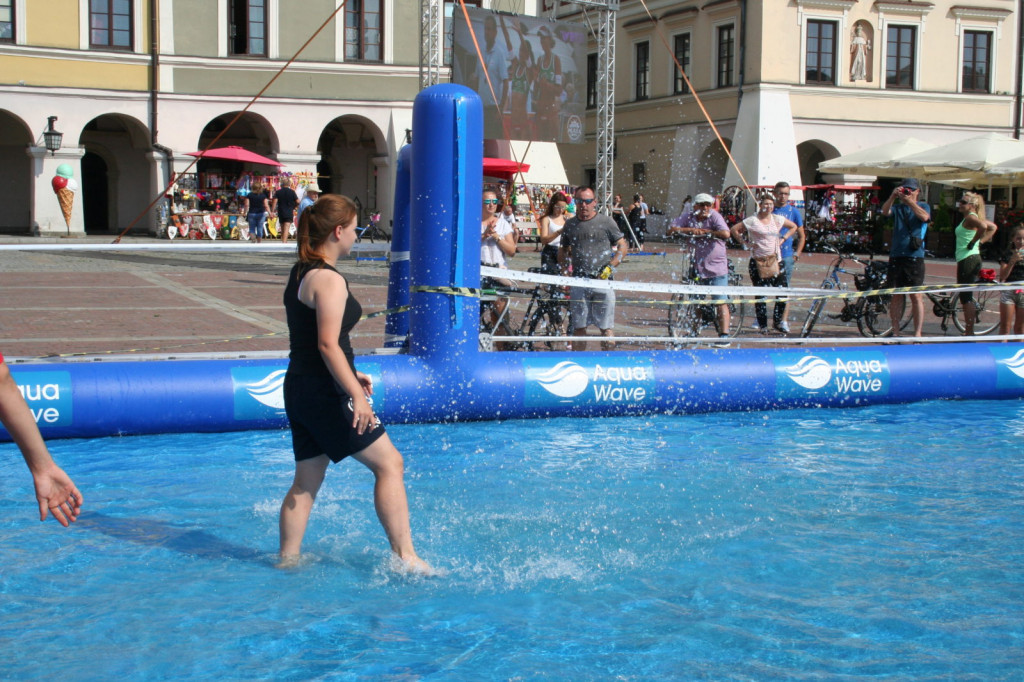 Zamość: Kwalifikacje mistrzostw Polski w siatkówce plażowej i mundial na wodzie [WYNIKI, FOTO]