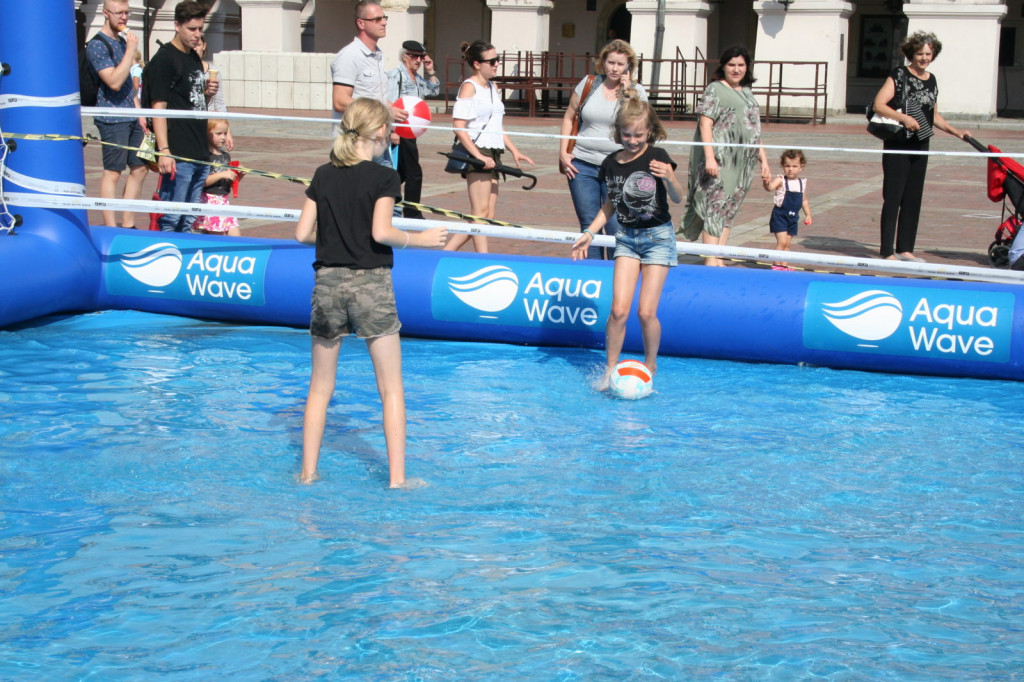 Zamość: Kwalifikacje mistrzostw Polski w siatkówce plażowej i mundial na wodzie [WYNIKI, FOTO]