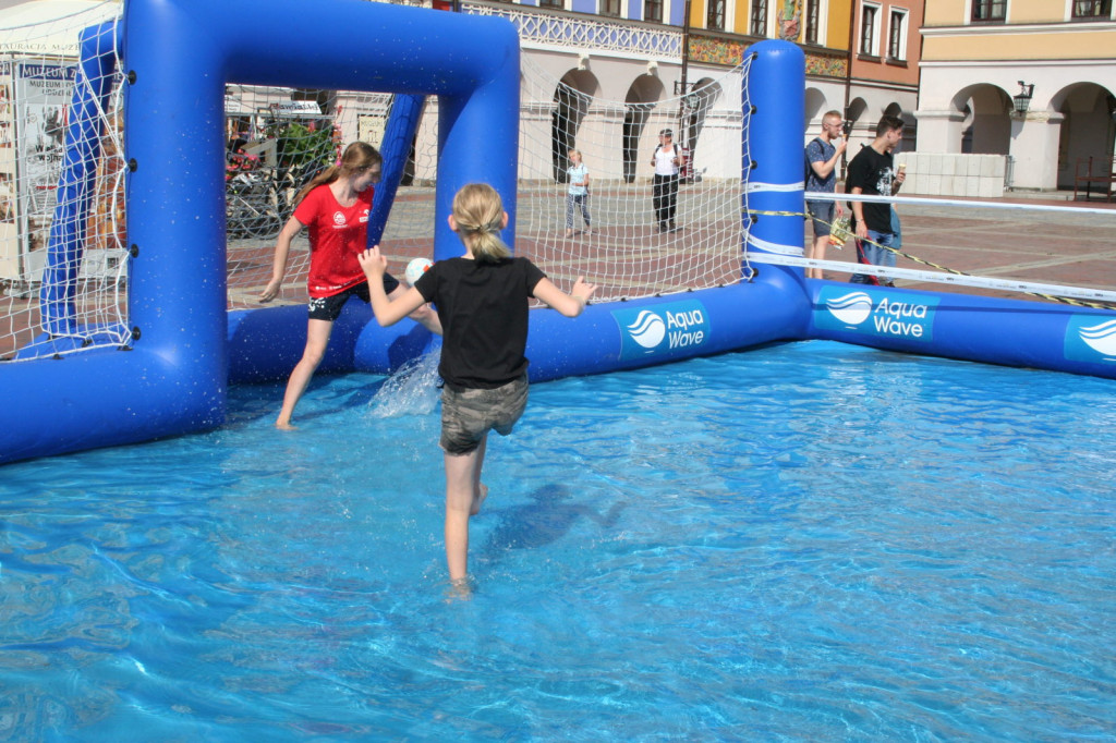 Zamość: Kwalifikacje mistrzostw Polski w siatkówce plażowej i mundial na wodzie [WYNIKI, FOTO]