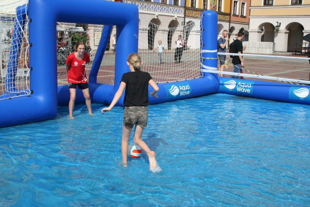 Zamość: Kwalifikacje mistrzostw Polski w siatkówce plażowej i mundial na wodzie [WYNIKI, FOTO]