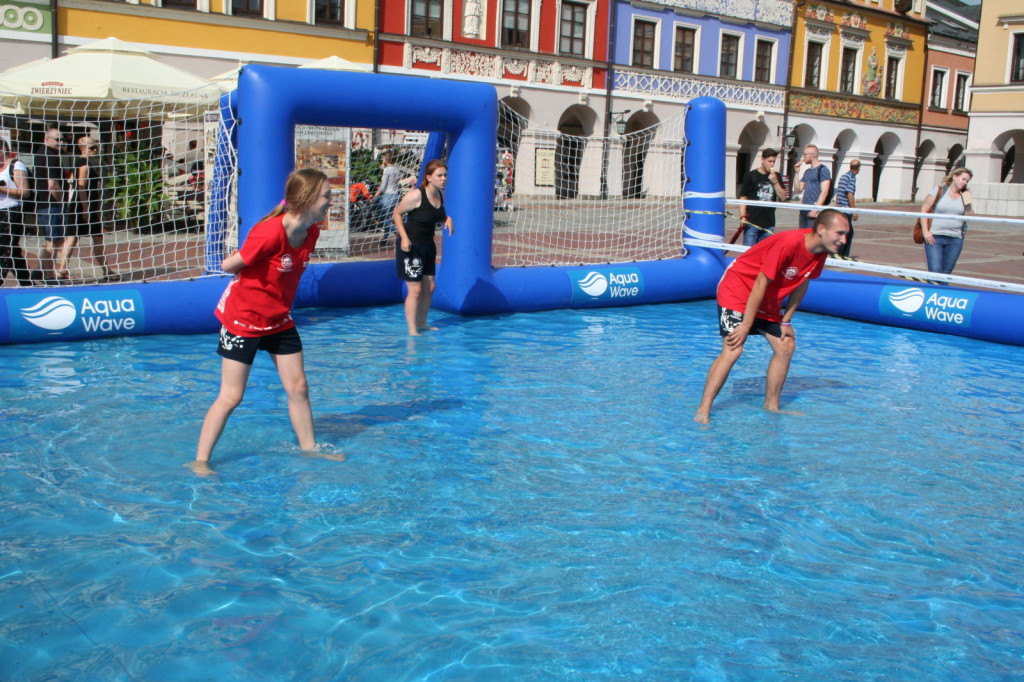 Zamość: Kwalifikacje mistrzostw Polski w siatkówce plażowej i mundial na wodzie [WYNIKI, FOTO]