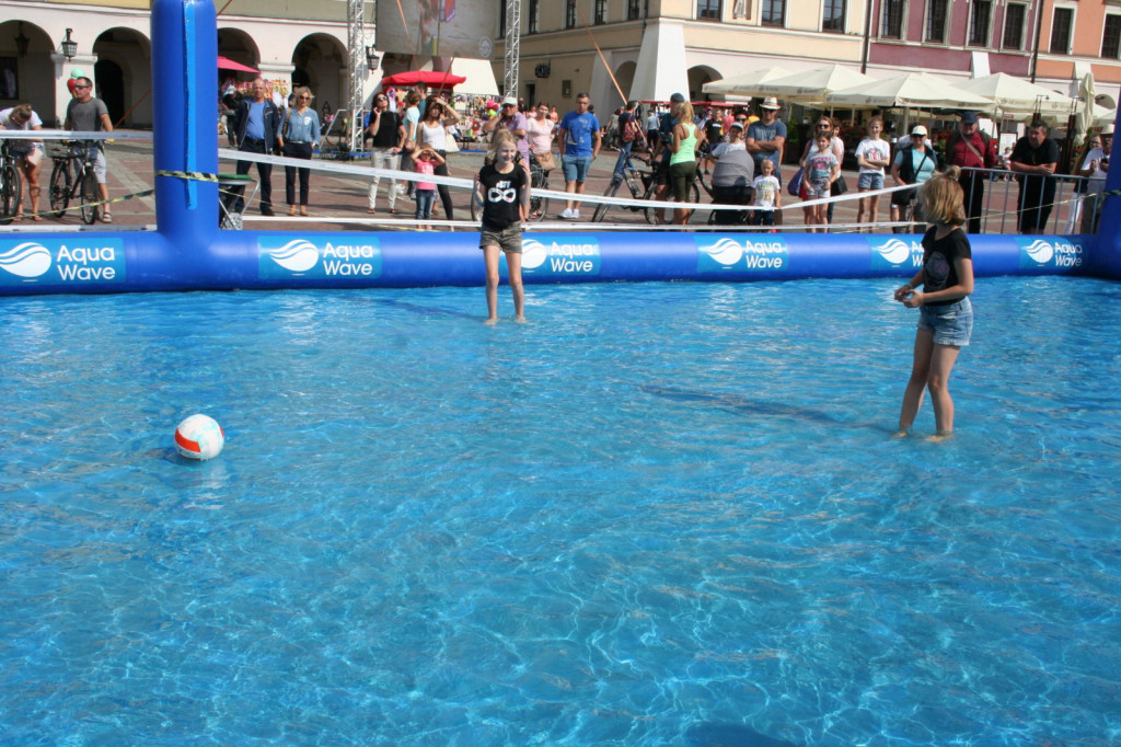 Zamość: Kwalifikacje mistrzostw Polski w siatkówce plażowej i mundial na wodzie [WYNIKI, FOTO]