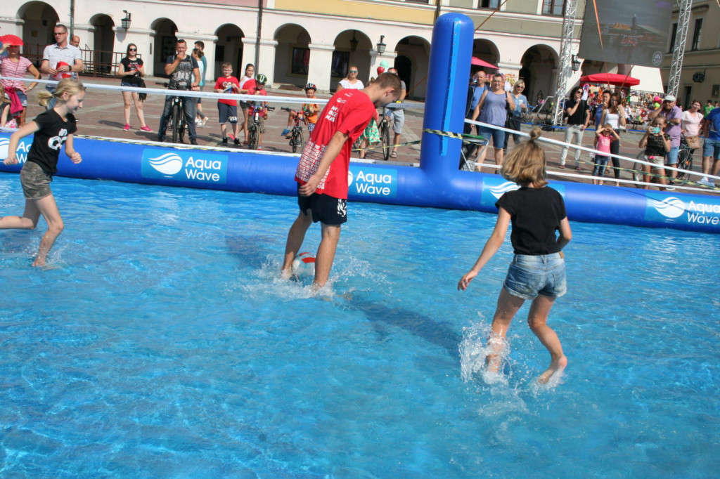 Zamość: Kwalifikacje mistrzostw Polski w siatkówce plażowej i mundial na wodzie [WYNIKI, FOTO]