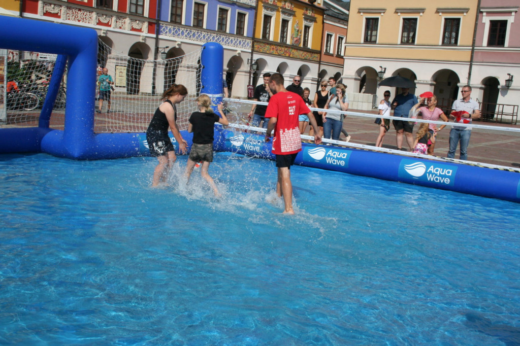 Zamość: Kwalifikacje mistrzostw Polski w siatkówce plażowej i mundial na wodzie [WYNIKI, FOTO]
