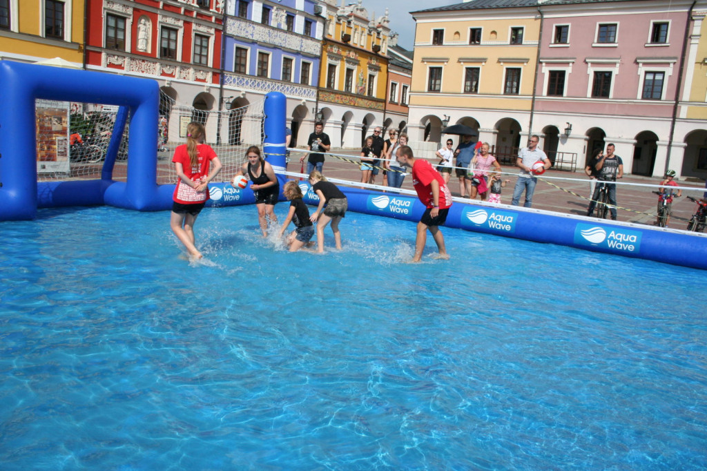 Zamość: Kwalifikacje mistrzostw Polski w siatkówce plażowej i mundial na wodzie [WYNIKI, FOTO]