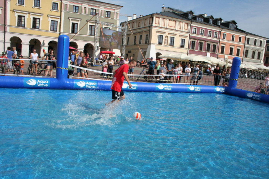 Zamość: Kwalifikacje mistrzostw Polski w siatkówce plażowej i mundial na wodzie [WYNIKI, FOTO]