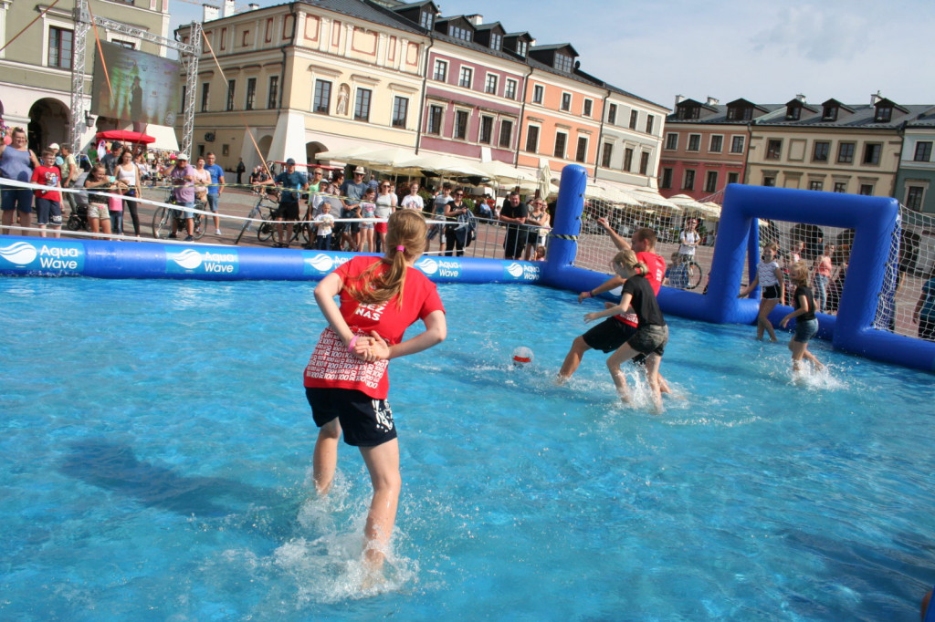 Zamość: Kwalifikacje mistrzostw Polski w siatkówce plażowej i mundial na wodzie [WYNIKI, FOTO]