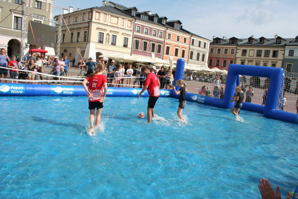 Zamość: Kwalifikacje mistrzostw Polski w siatkówce plażowej i mundial na wodzie [WYNIKI, FOTO]