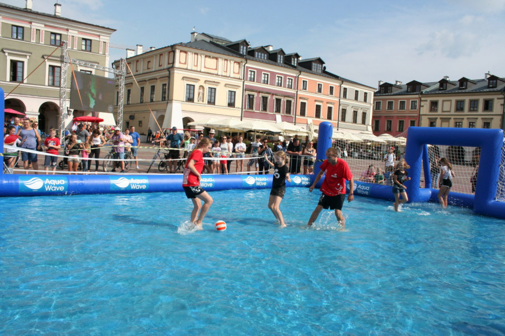 Zamość: Kwalifikacje mistrzostw Polski w siatkówce plażowej i mundial na wodzie [WYNIKI, FOTO]