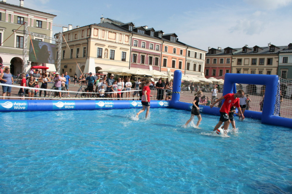 Zamość: Kwalifikacje mistrzostw Polski w siatkówce plażowej i mundial na wodzie [WYNIKI, FOTO]