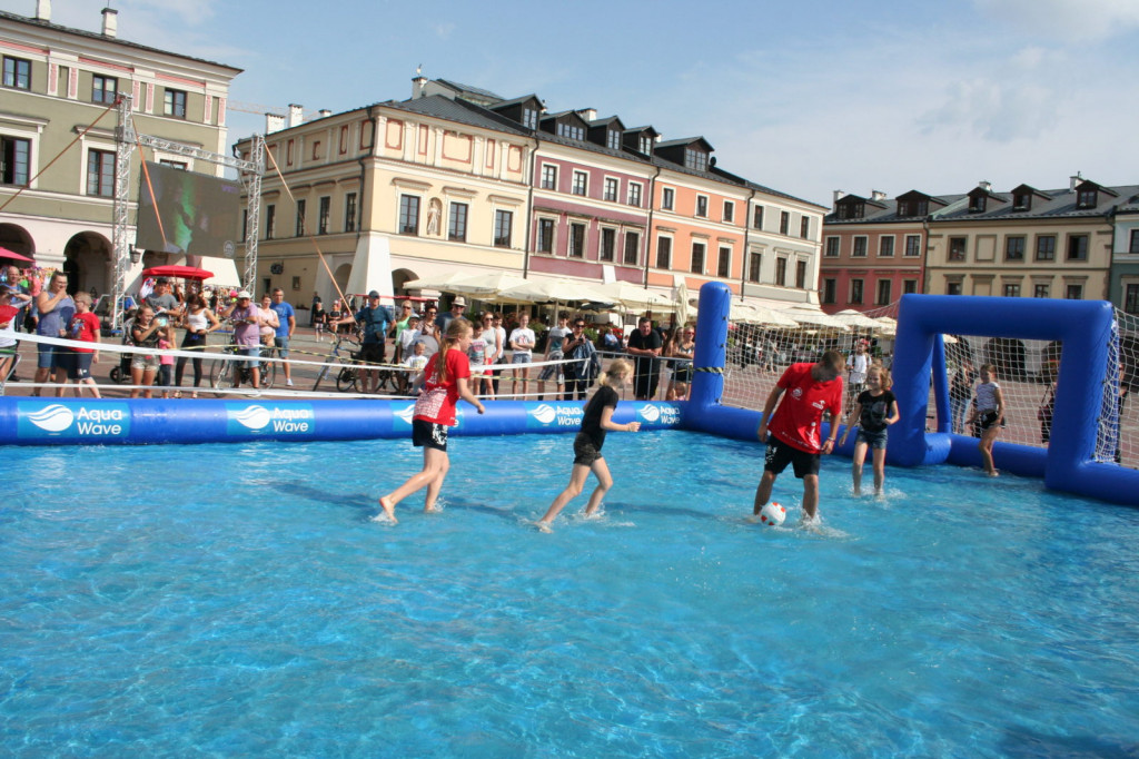 Zamość: Kwalifikacje mistrzostw Polski w siatkówce plażowej i mundial na wodzie [WYNIKI, FOTO]