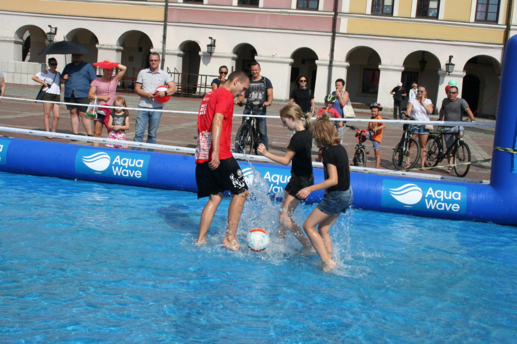 Zamość: Kwalifikacje mistrzostw Polski w siatkówce plażowej i mundial na wodzie [WYNIKI, FOTO]