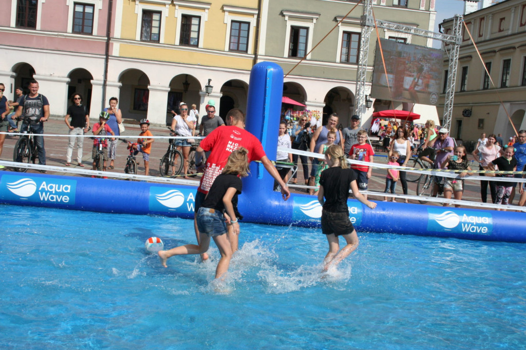 Zamość: Kwalifikacje mistrzostw Polski w siatkówce plażowej i mundial na wodzie [WYNIKI, FOTO]