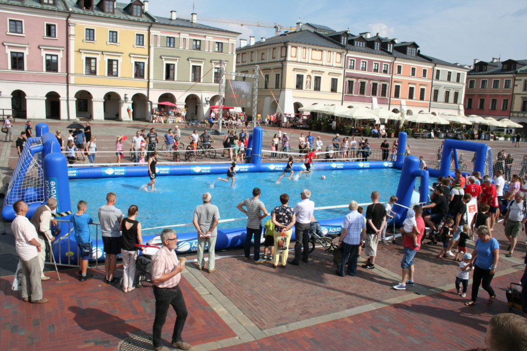 Zamość: Kwalifikacje mistrzostw Polski w siatkówce plażowej i mundial na wodzie [WYNIKI, FOTO]