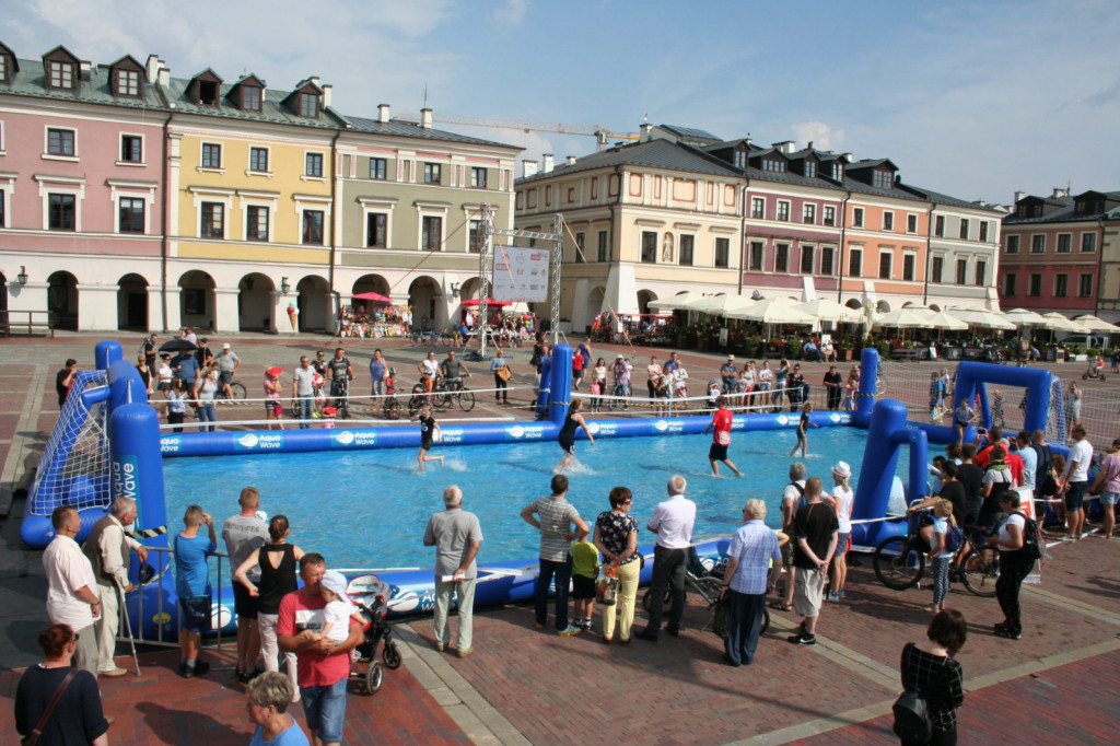 Zamość: Kwalifikacje mistrzostw Polski w siatkówce plażowej i mundial na wodzie [WYNIKI, FOTO]