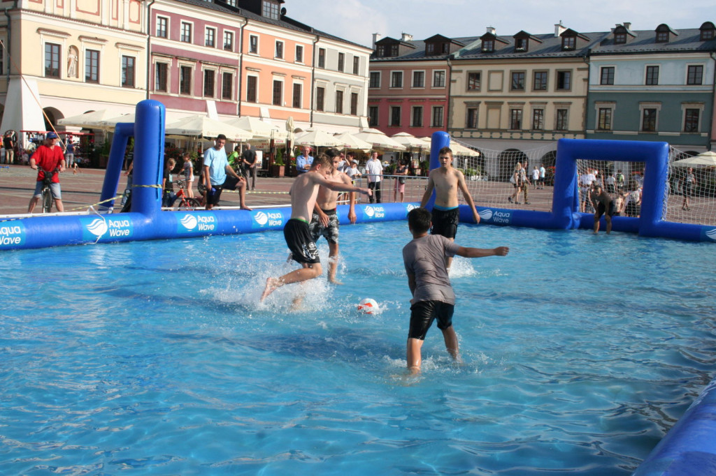 Zamość: Kwalifikacje mistrzostw Polski w siatkówce plażowej i mundial na wodzie [WYNIKI, FOTO]