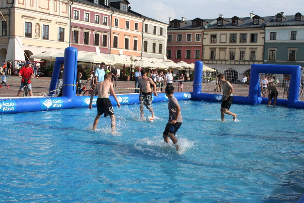 Zamość: Kwalifikacje mistrzostw Polski w siatkówce plażowej i mundial na wodzie [WYNIKI, FOTO]