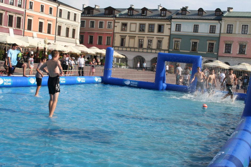 Zamość: Kwalifikacje mistrzostw Polski w siatkówce plażowej i mundial na wodzie [WYNIKI, FOTO]
