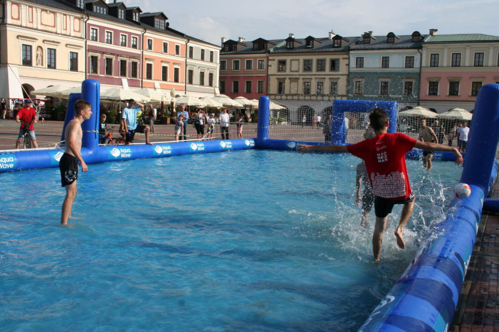 Zamość: Kwalifikacje mistrzostw Polski w siatkówce plażowej i mundial na wodzie [WYNIKI, FOTO]