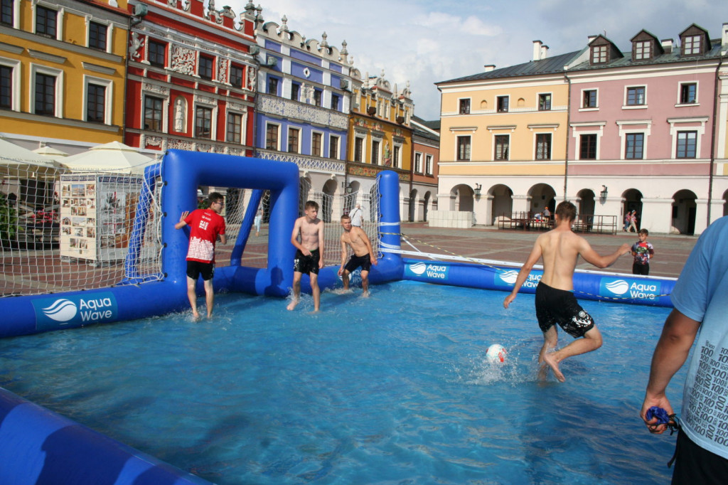 Zamość: Kwalifikacje mistrzostw Polski w siatkówce plażowej i mundial na wodzie [WYNIKI, FOTO]