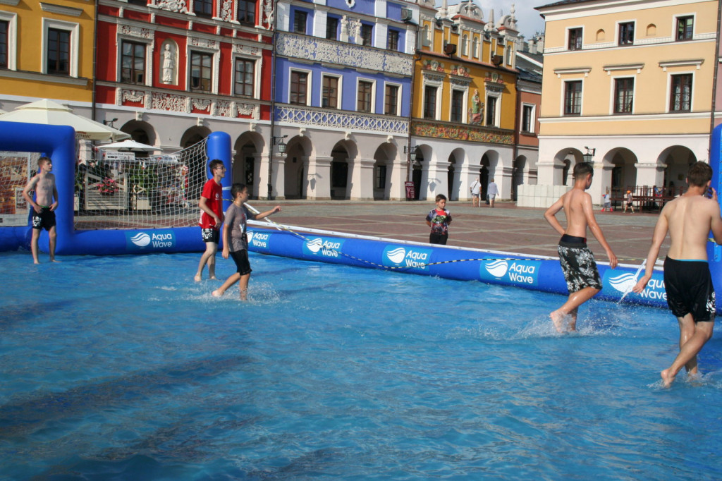 Zamość: Kwalifikacje mistrzostw Polski w siatkówce plażowej i mundial na wodzie [WYNIKI, FOTO]