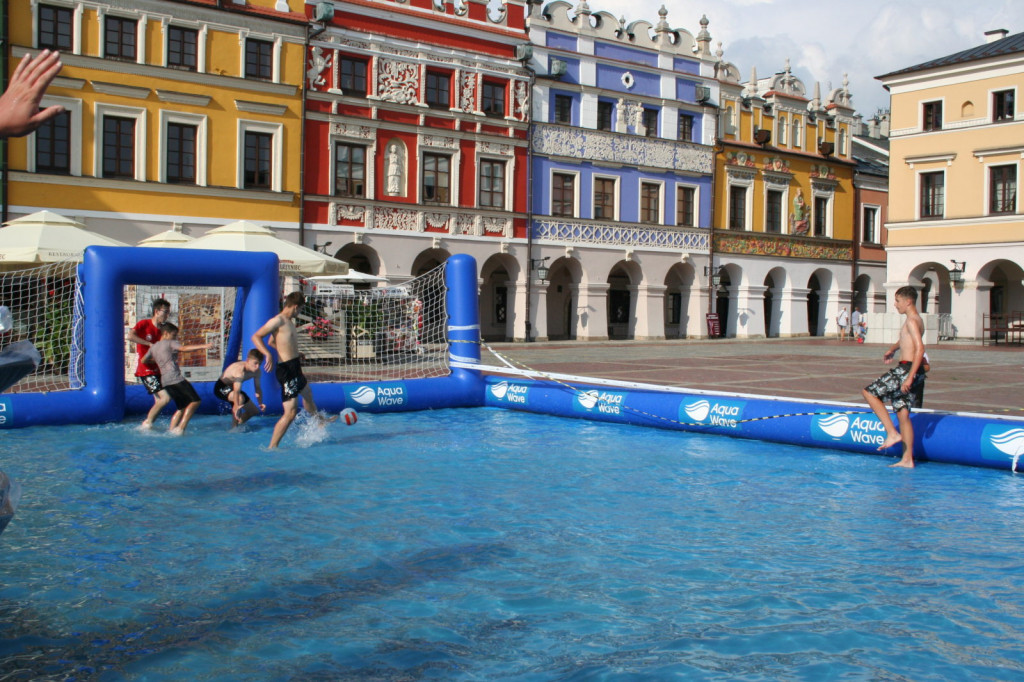 Zamość: Kwalifikacje mistrzostw Polski w siatkówce plażowej i mundial na wodzie [WYNIKI, FOTO]