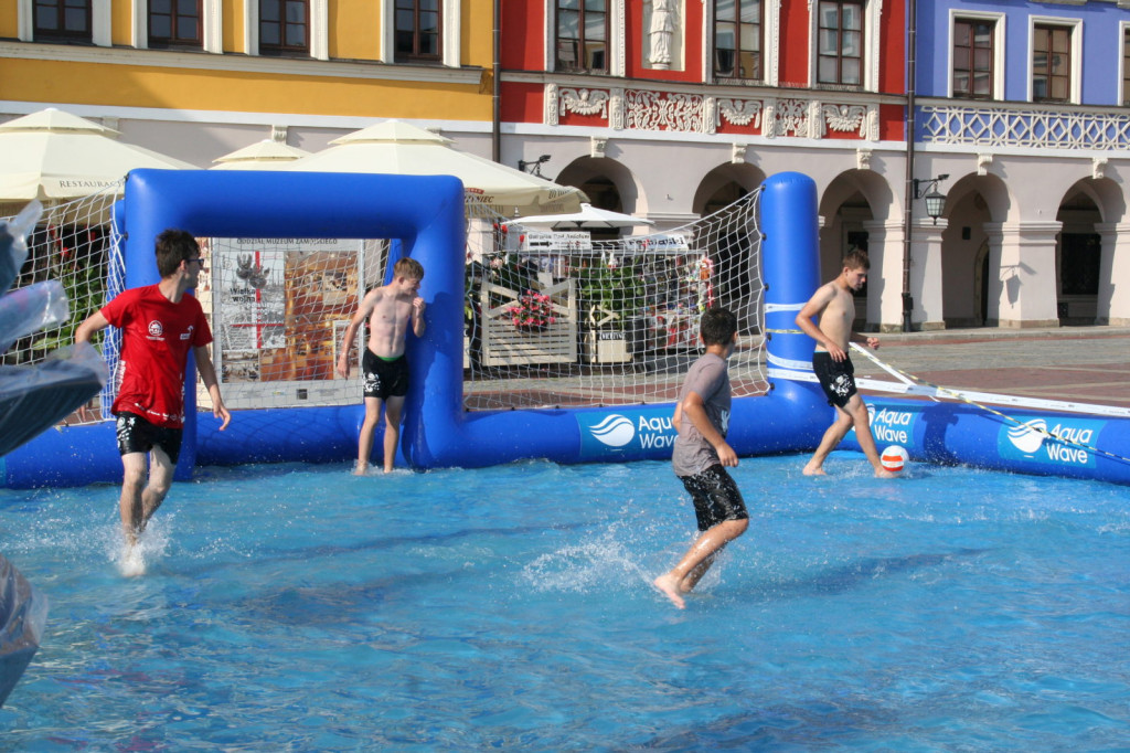 Zamość: Kwalifikacje mistrzostw Polski w siatkówce plażowej i mundial na wodzie [WYNIKI, FOTO]