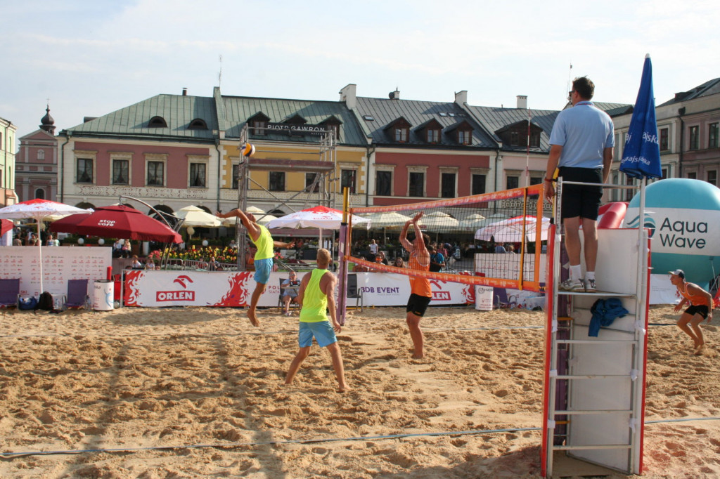 Zamość: Kwalifikacje mistrzostw Polski w siatkówce plażowej i mundial na wodzie [WYNIKI, FOTO]