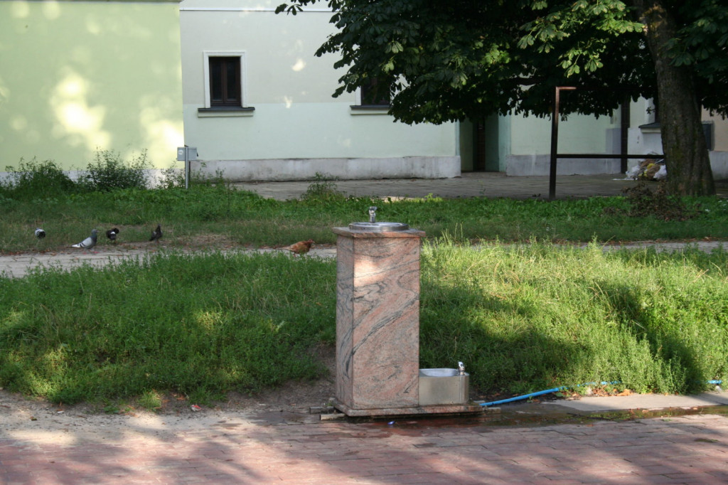 Zamość: Źródełko na Rynku Wodnym, również dla czworonogów [FOTO]