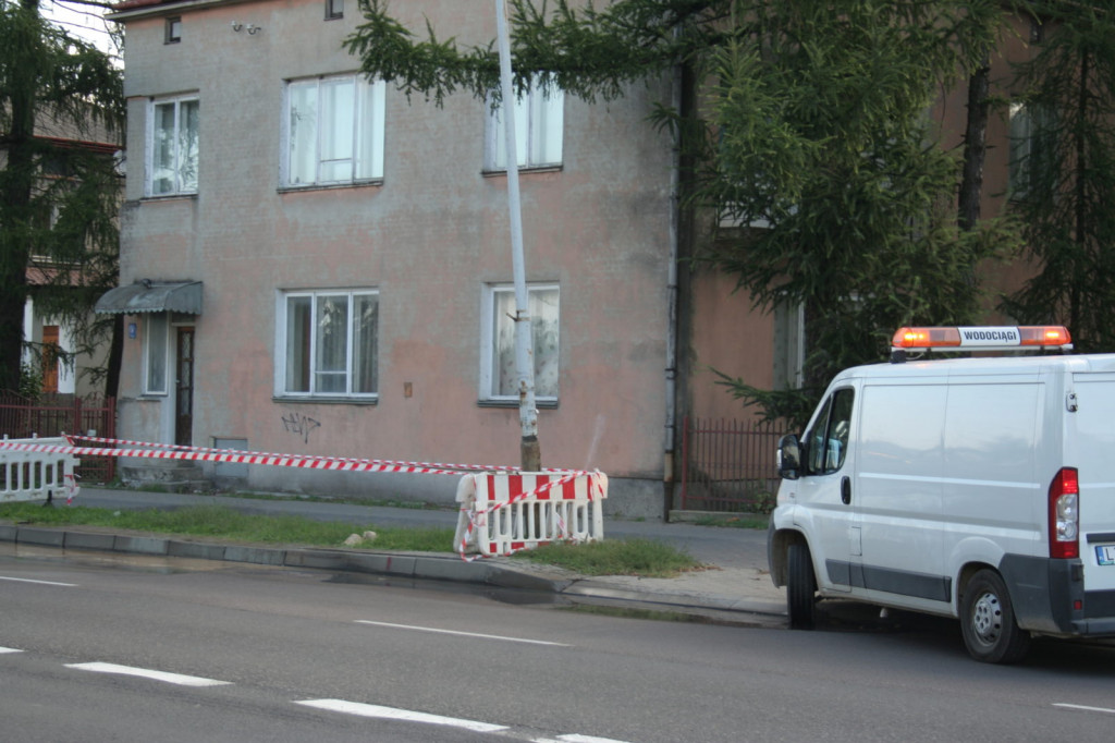 Zamość: Utrudnienia na ulicy Lubelskiej