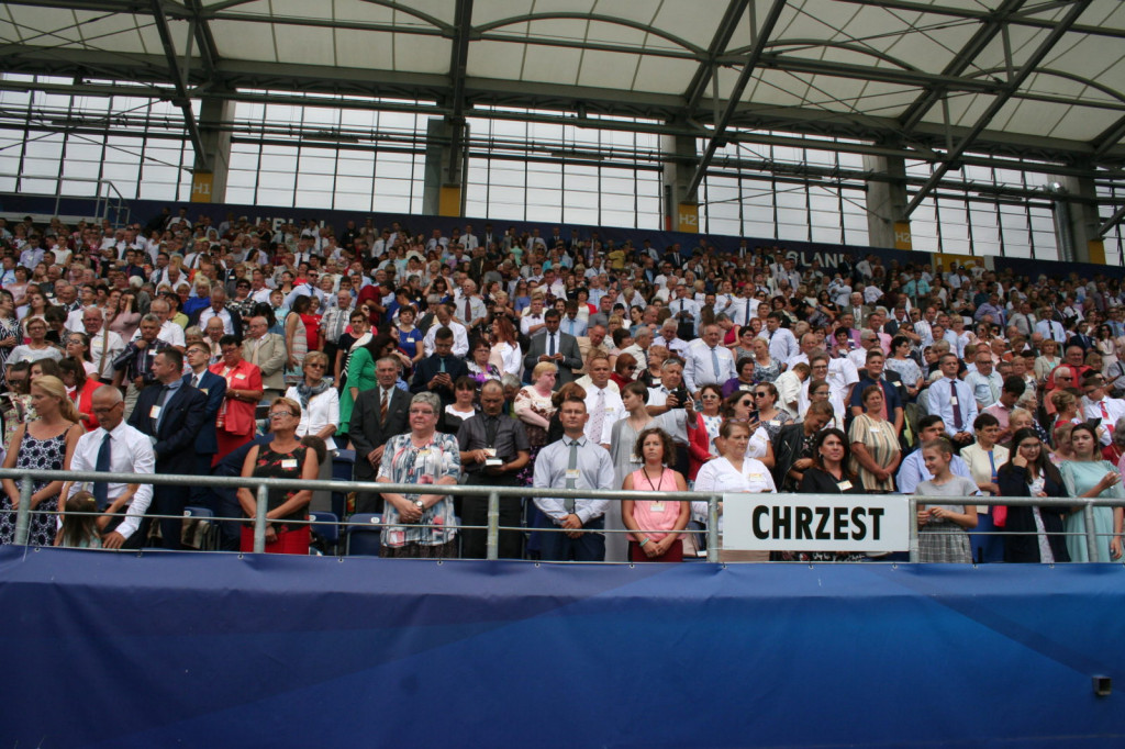 Lublin: Chrzest na stadionie [FOTO]