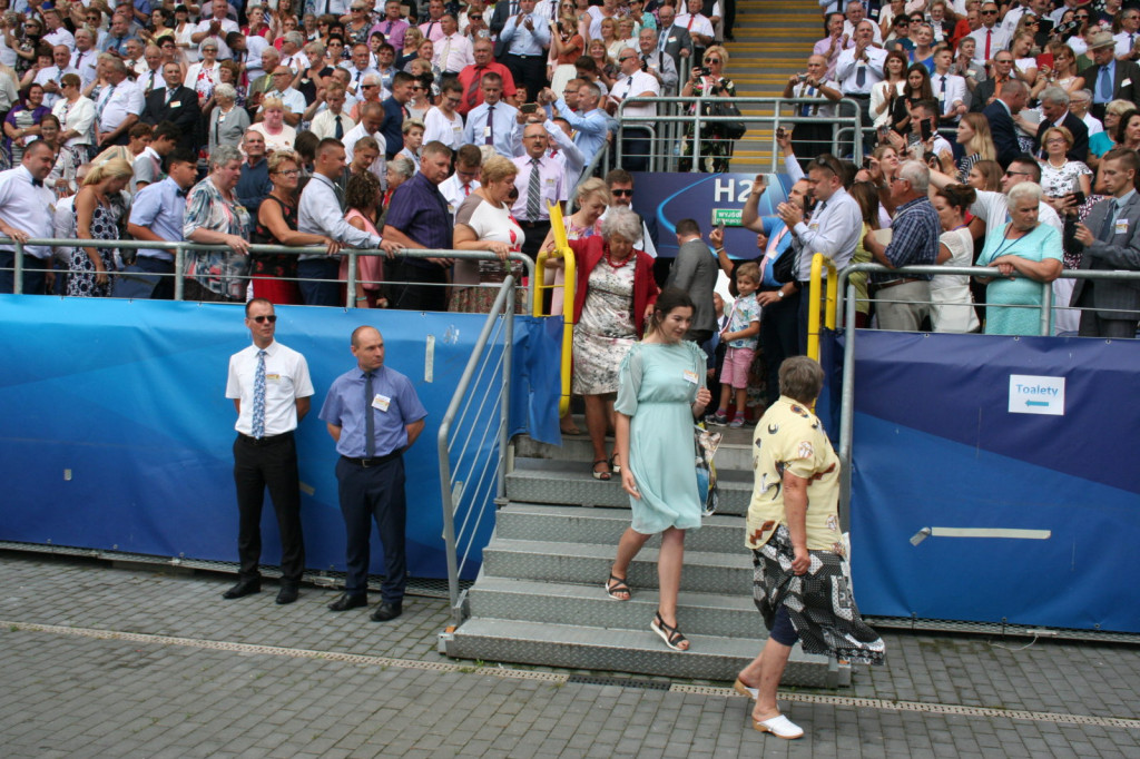 Lublin: Chrzest na stadionie [FOTO]