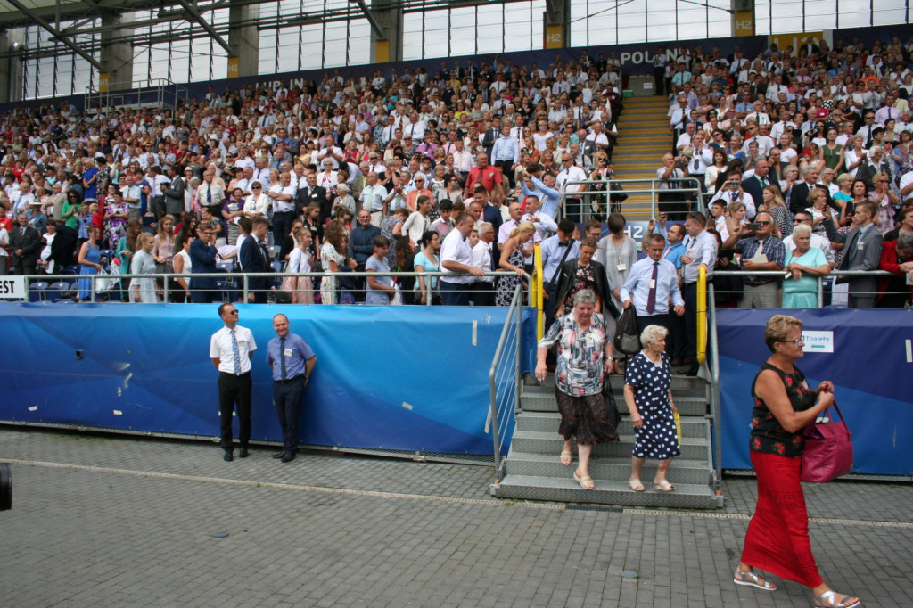 Lublin: Chrzest na stadionie [FOTO]