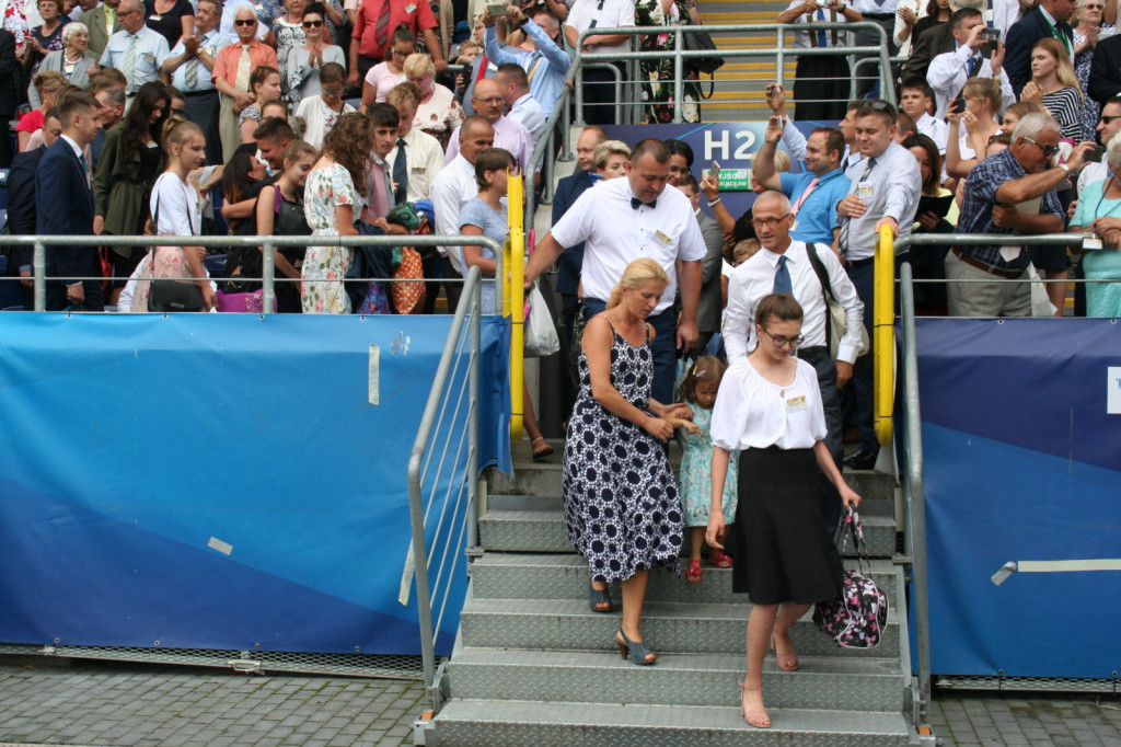 Lublin: Chrzest na stadionie [FOTO]