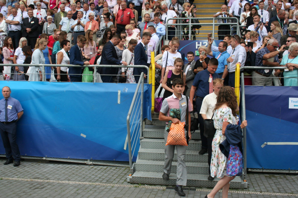 Lublin: Chrzest na stadionie [FOTO]