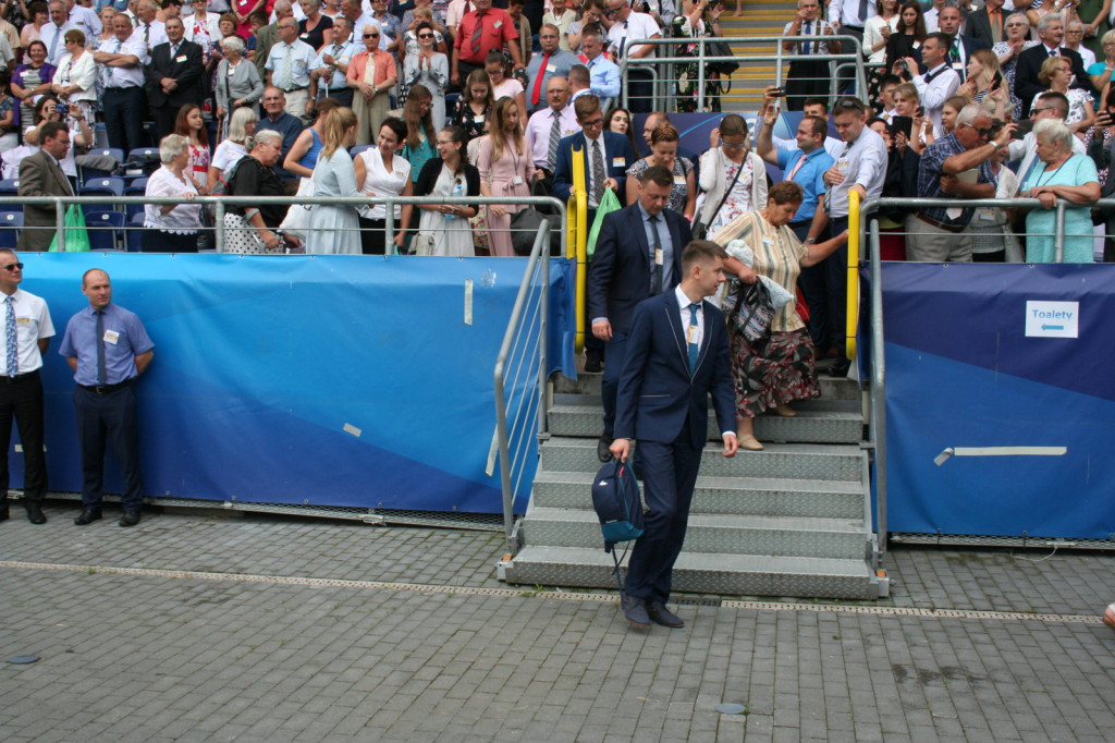 Lublin: Chrzest na stadionie [FOTO]