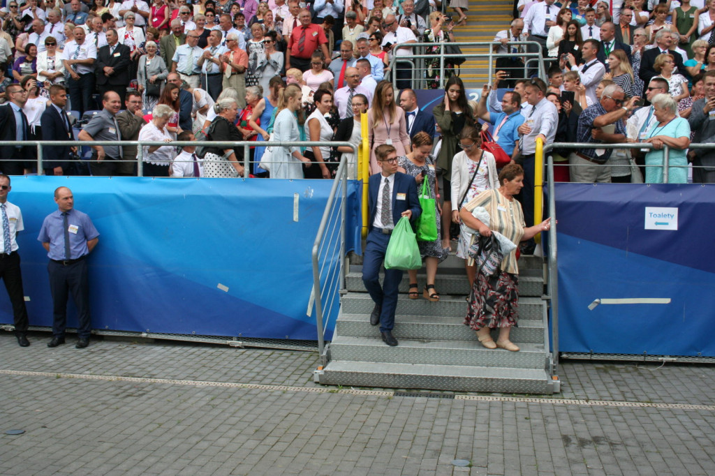 Lublin: Chrzest na stadionie [FOTO]