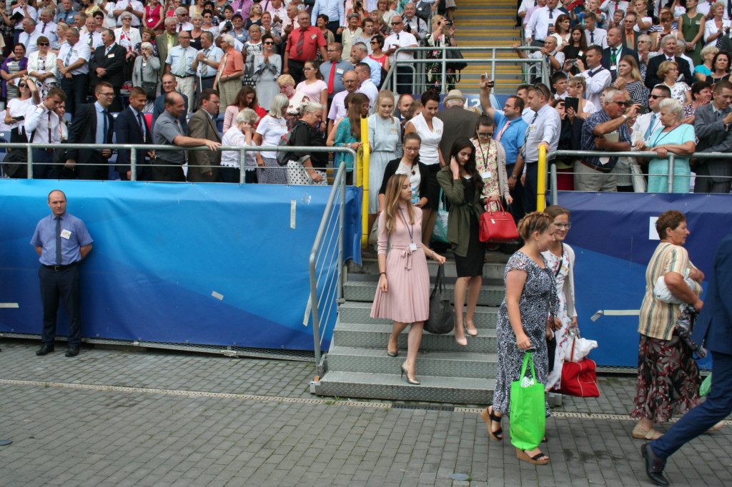 Lublin: Chrzest na stadionie [FOTO]