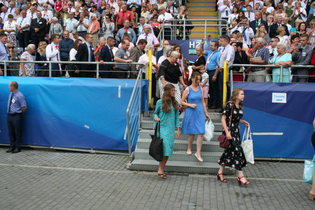 Lublin: Chrzest na stadionie [FOTO]