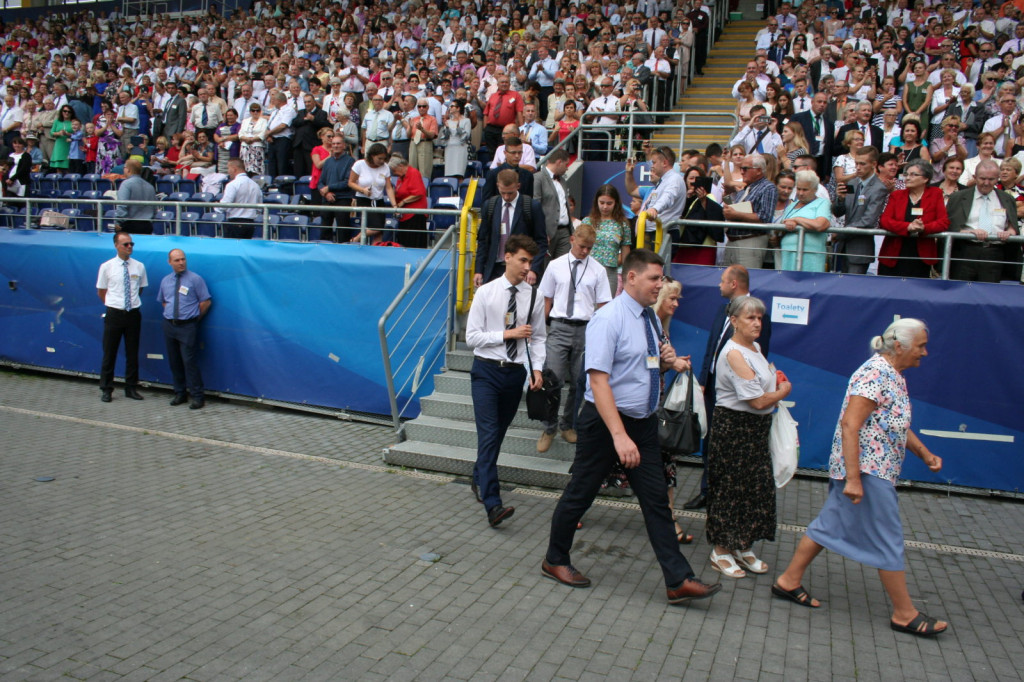 Lublin: Chrzest na stadionie [FOTO]