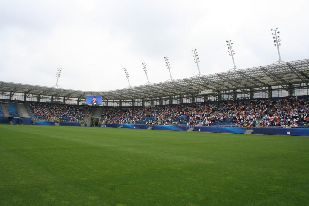 Lublin: Chrzest na stadionie [FOTO]