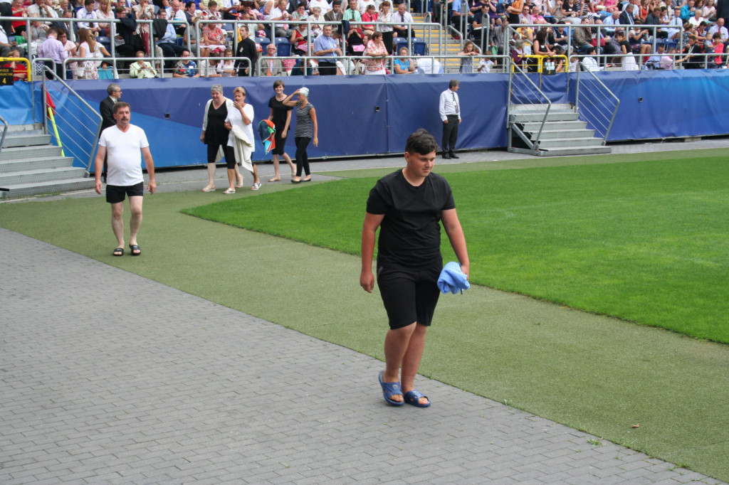 Lublin: Chrzest na stadionie [FOTO]