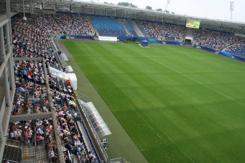 Lublin: Chrzest na stadionie [FOTO]