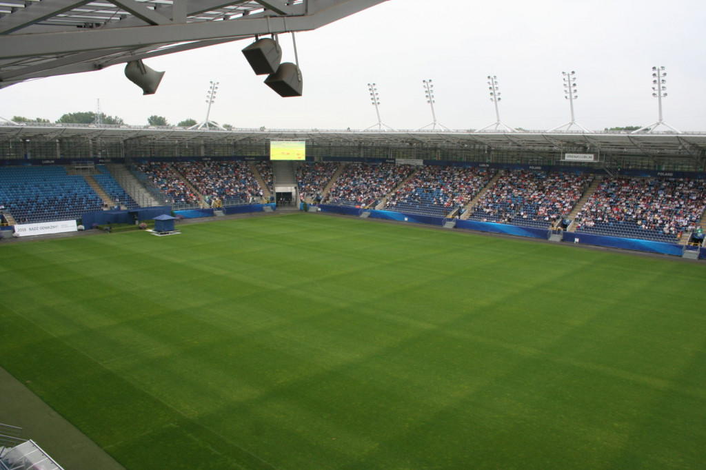 Lublin: Chrzest na stadionie [FOTO]