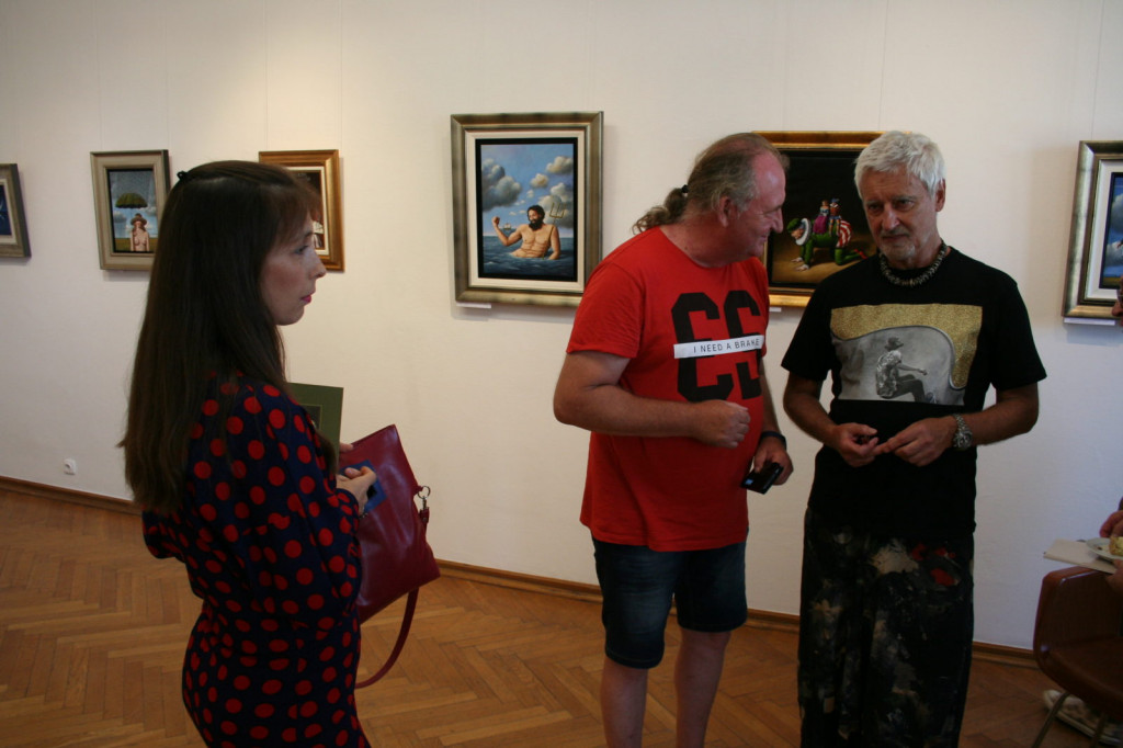 Zamość: Malarstwo Rafała Olbińskiego w BWA [FOTO][aktualizacja - VIDEO]