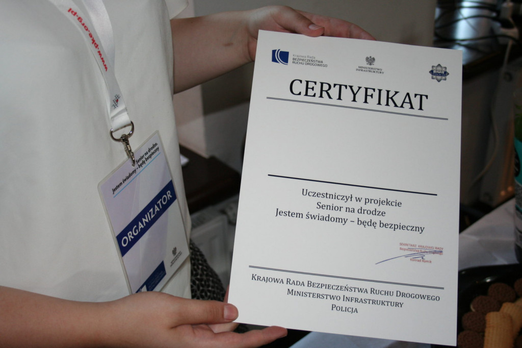 Zamość: Senior na drodze. Jestem świadomy - będę bezpieczny [FOTO][VIDEO]