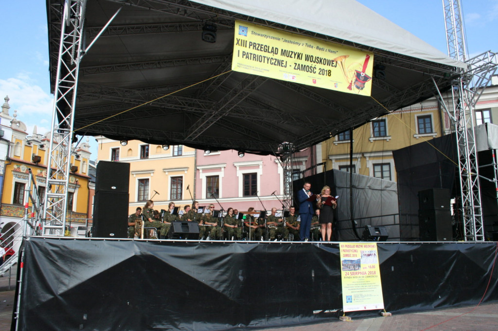 Zamość: XIII Przegląd Muzyki Wojskowej i Patriotycznej [FOTO]