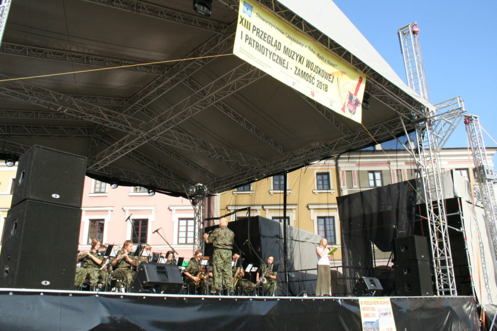 Zamość: XIII Przegląd Muzyki Wojskowej i Patriotycznej [FOTO]