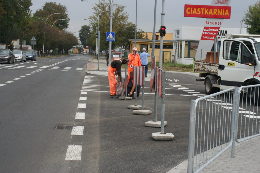 Zamość: Łącznik Prosta - Namysłowskiego otwarty dla kierowców, rowerzystów i pieszych [FOTO]